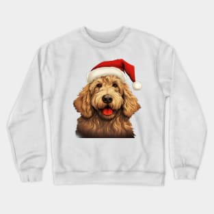 Christmas Goldendoodle Crewneck Sweatshirt